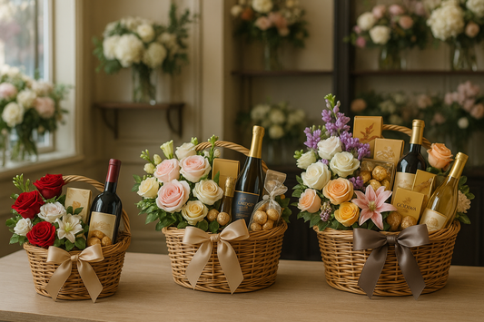 Premium Gift Baskets in florist services